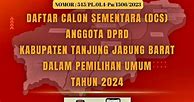 Calon Anggota Dprd Tanjung Jabung Barat