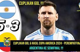 Cuplikan Argentina Vs Meksiko Hari Ini