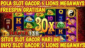 Info Slot 5 Lions Hari Ini Shifu Jackpot Result Today